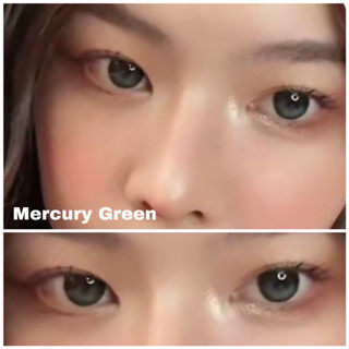 คอนเเทคเลนส์สีเขียว ⚡️ลายขายดี⚡️Bigeye green บิ๊กอาย คอนเเทคเลนส์กรองเเสง