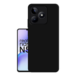 เคสสีดำ เรียวมี ซี53 แบบหลังนิ่ม  Tpu Soft  Case For Realme C53 (6.74)