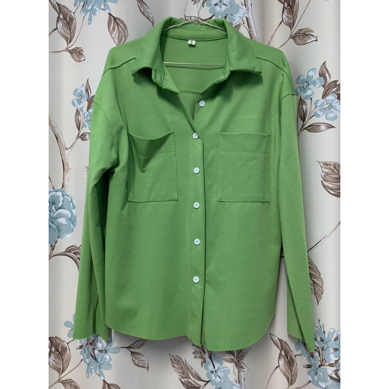 เสื้อเชิ้ต โอเวอร์ไซส์ ป้ายonseason ซักเก็บ