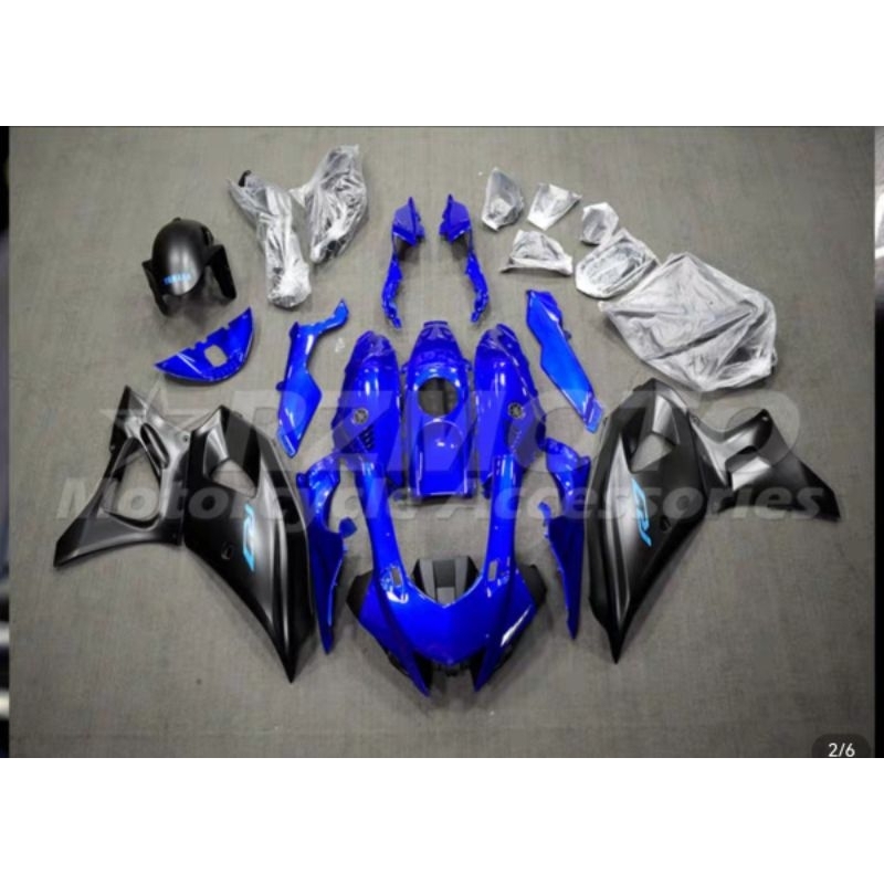 ชุดแฟริ่ง yamaha r7ปี 21 23 ชุดสีแต่งเปลือกมอเตอร์ไซค์ครอบเฟรมด้านหน้าหลังขวาซ้ายของแต่งและอะไหล่ต่า