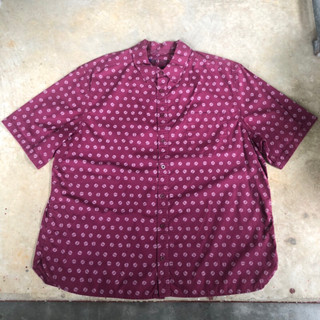 เสื้อฮาวาย Vtg.Hawaii Shirt MOSSIMO SUPPLY CO MADE IN VIETNAM Sz.XXL 100% COTTON