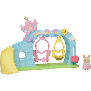 Sylvanian Families Hoikuen Playground Equipment [ชุดชิงช้า Nakayoshi] S-71 ST Mark Certified Age 3+ Toy Dollhouse Sylvanian Families EPOCH