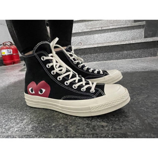 🇰🇷Converse x Play Comme des Garcons Chuck 70 Hi Black 150204C  -พรีออเดอร์ - preorderoppa