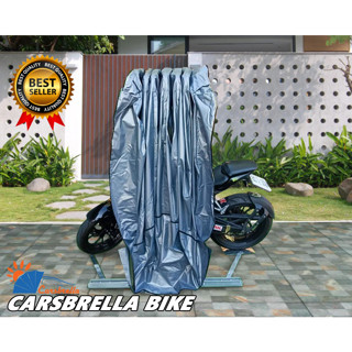 โรงจอดรถมอเตอร์ไซค์ เต็นท์จอดรถพับเก็บได้  CARSBRELLA รุ่น BIKE สำหรับรถมอเตอร์ไซค์ขนาดกลาง-ใหญ่