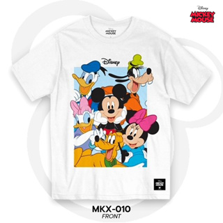 Power 7 Shop เสื้อยืดการ์ตูน มิกกี้เมาส์ ลิขสิทธ์แท้ DISNEY (MKX-010)