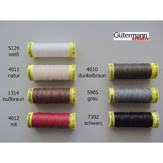 Gutermann Linen Threads ด้ายลินิน 100% 50m