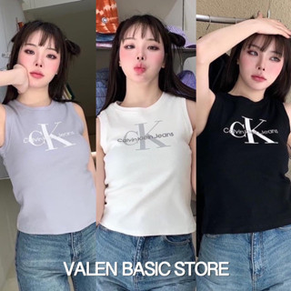 เสื้อกล้ามครอป VALEN BASIC STORE 🏷️ CK tank top &gt;&gt;พร้อมส่ง🚚