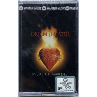 Cassette Tape เทปคาสเซ็ตเพลง Dream Theater Live At The Marquee แสดงสด ลิขสิทธิ์ ซีล