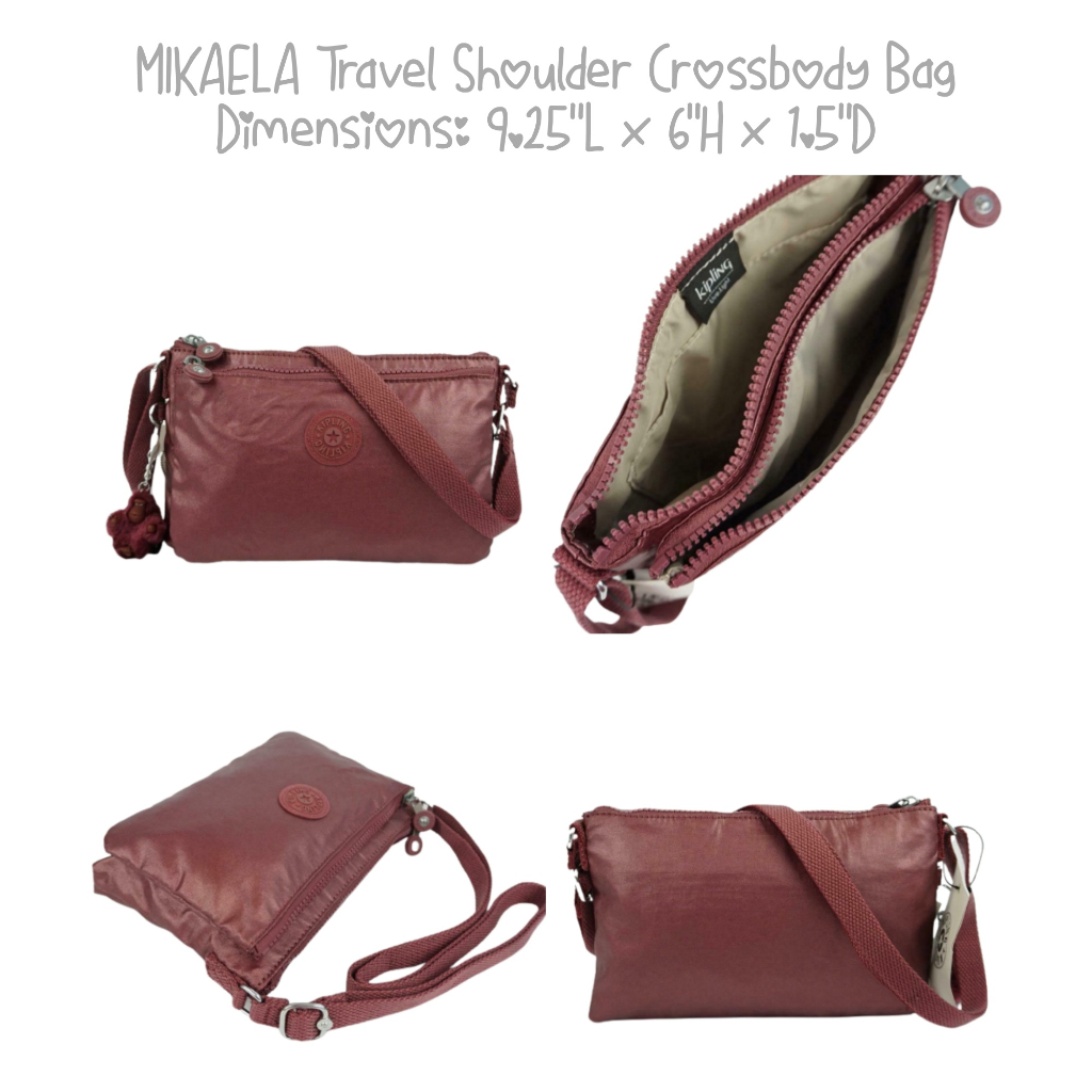 กระเป๋า KIPLING MIKAELA Travel Shoulder Crossbody Bag