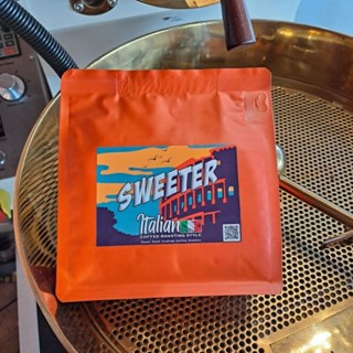 เมล็ดกาแฟ SWEETER 250g Italian Roasting Rtyle [Medium] Super Blend