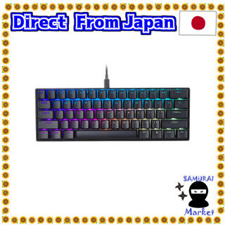 【Direct From Japan】 MAD CATZ Gaming Keyboard S.T.R.I.K.E. 6 60% Mechanical USB Keyboard 2 Year Guarantee KS63DMUSBL000-0JI