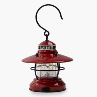 Barebones Mini Edison Lantern - Red