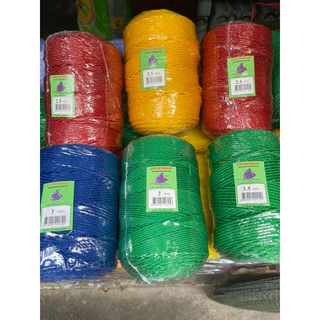 เชือกไนล่อนเต็มลูก (0.6มิล-3.5 มิล) เกรดA(ตราเรือใบ)