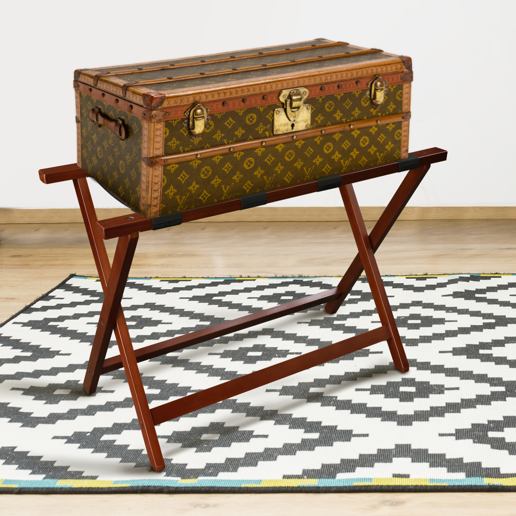 102-1X HEAVY DUTY 30"EXTRA WIDE LUGGAGE RACK  ชั้นวางกระเป๋าเดินทาง วางสัมภาระ บิคนิค อุปกรณ์โรงแรม แร็ควางกระเป๋า