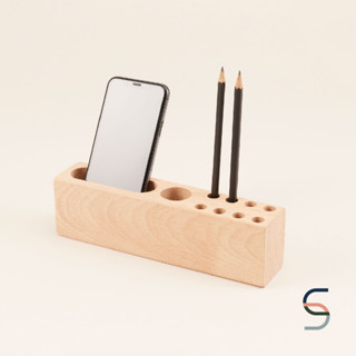 SARABARN Wooden Pen Holder | กล่องปากกา กล่องเก็บของ