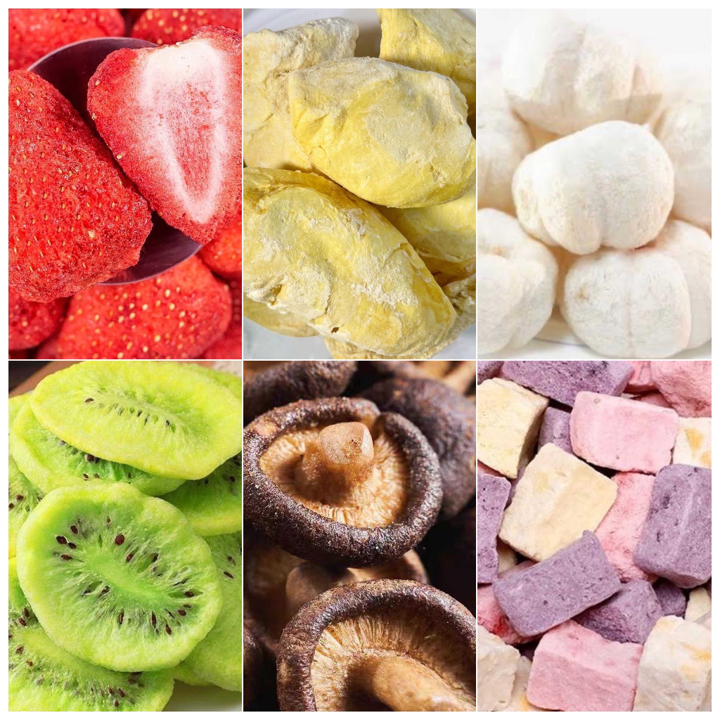 [500g.] รวมผลไม้ฟรีซดราย/ผลไม้อบกรอบ/ผลไม้อบเเห้ง ขนาด500กรัม