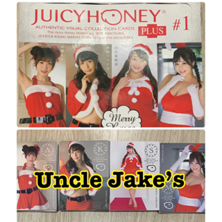 2018 Juicy Honey Plus #1 complete set (1 set/ 18ใบ) : Moe Amatsuka, Jessica Kizaki, Marina Shiraishi, Mia Masuzaka