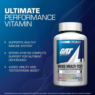 Gat​ sport men multi+test​ 60​ cap.