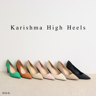 Mgaccess Karishma High Heels Shoes 816-6 รองเท้าคัทชู