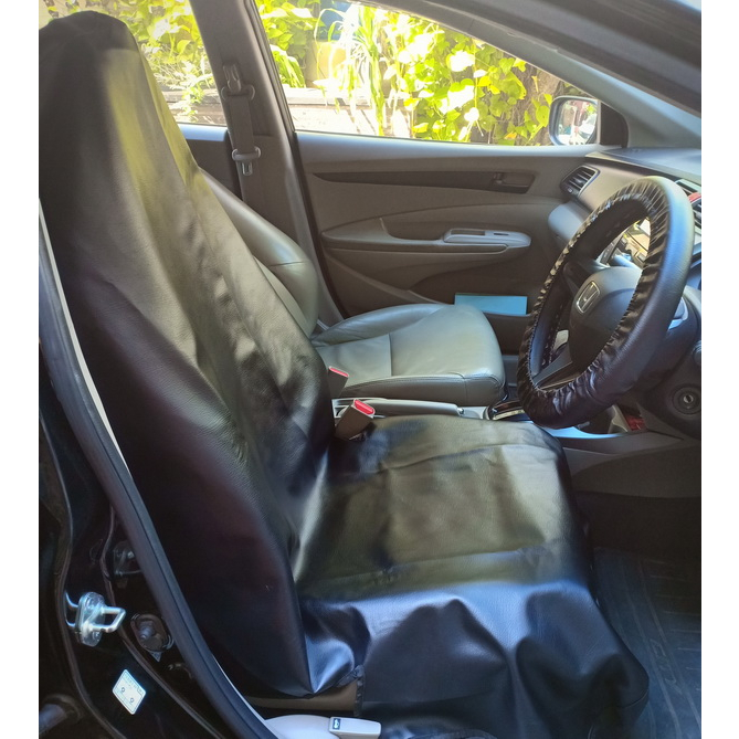 ถูกสุด ผ้าคลุมเบาะรถยนต์ หนัง PU หนา 1ชิ้น ศูนย์ซ่อม โชว์รูม นักวิ่ง Waterproof Car 1 PU Seat Cover 2913 2914 3150 3519