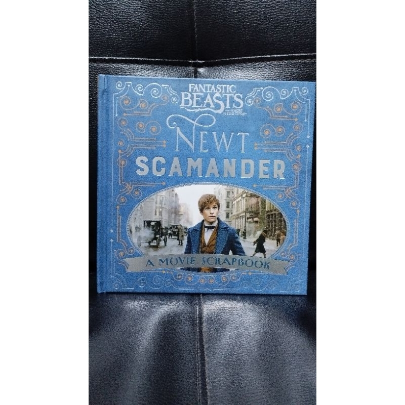 fantastic beasts and where to find them Newt Scamander - a movie scrapbook / colouring book สมุดระบายสี