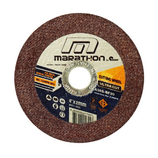 MARATHON ULTRACUT แผ่นตัดเหล็ก 4"X2 มิล (1 ใบ) (A36SBF30)  B