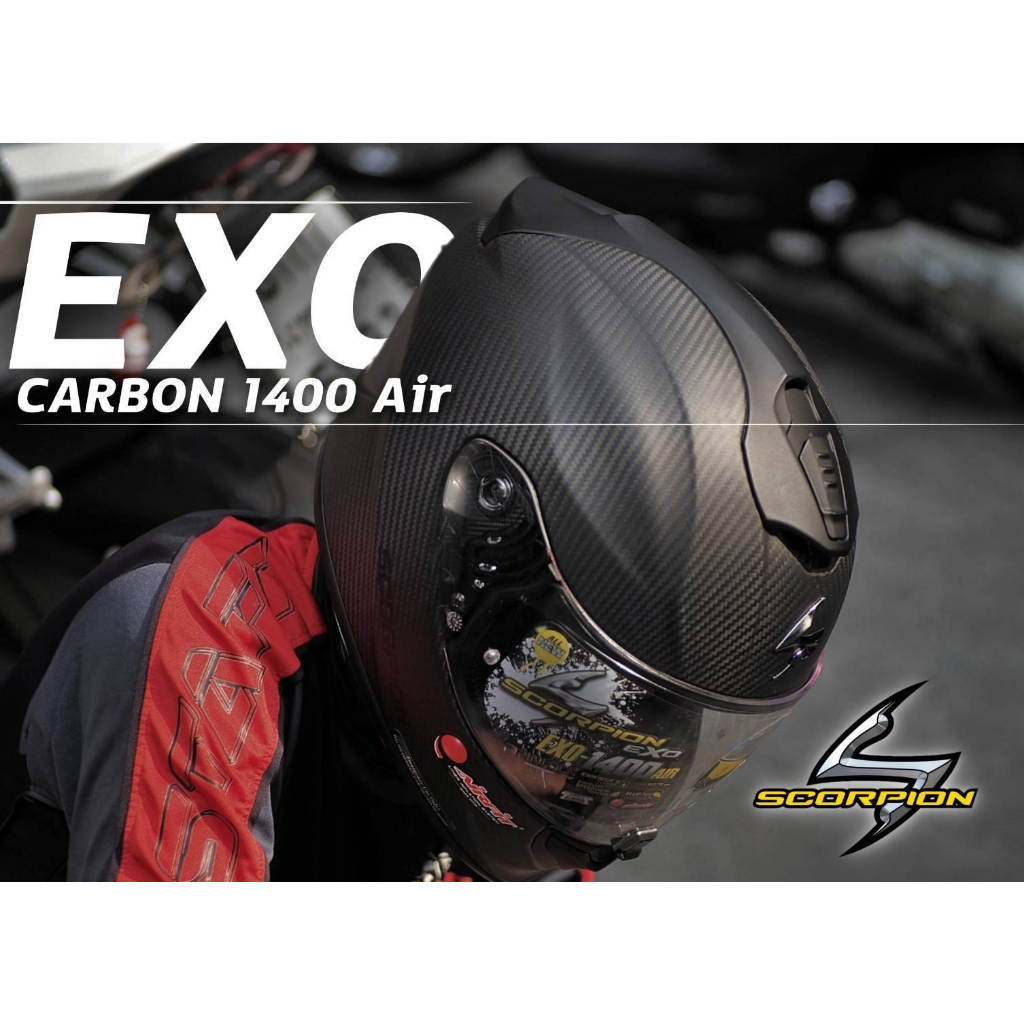 หมวกกันน็อค scorpion EXO-1400 CARBON AIR มาใหม่ ส่งไว