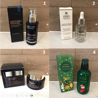 ขวดเปล่า กระปุก ขวด BIOTHERM , Kiehls คีลส์ Clearly , Innisfree Green tea seed serum ของแท้ สภาพใหม่