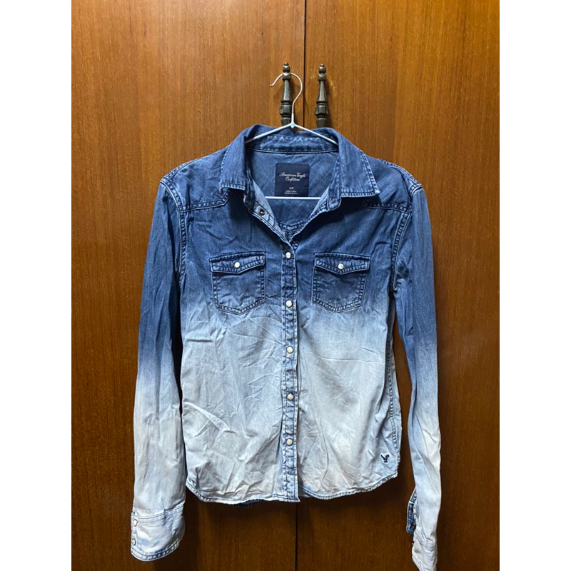 เชิ้ตยีนส์ american eagle มือสอง💙