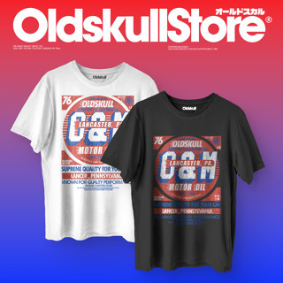 OLDSKULL CLASSIC #3 เสื้อยืดผู้ชาย เสื้อยืด คอกลม แขนสั้น พิมพ์ลาย