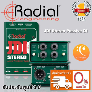 Radial JDI Stereo Passive DI