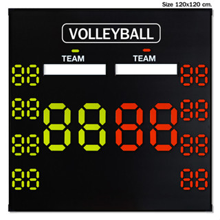 ป้ายคะแนน Scoreboard  วอลเลย์บอล Volleyball