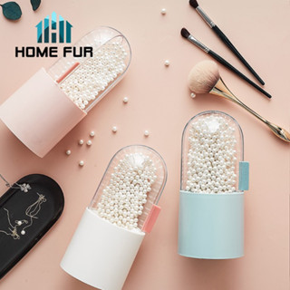 Home Fur กล่องเก็บแปรงแต่งหน้า มีฝาปิด ที่เก็บแปรง กระบอกเก็บอุปกรณ์แต่งหน้า