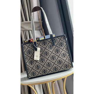 Tory Burch T Monogram Jacquard small Tote Bag