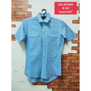 SALAFORD แท้ รอบอก42 "เสื้อเชิ๊ตช่างชาย