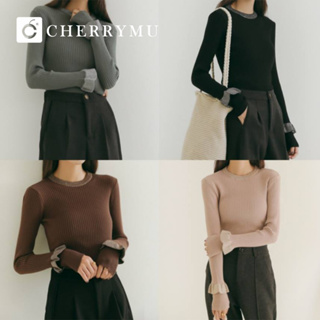 CHERRYMU รุ่น CS68 เสื้อแขนยาว Glitter knitting slim