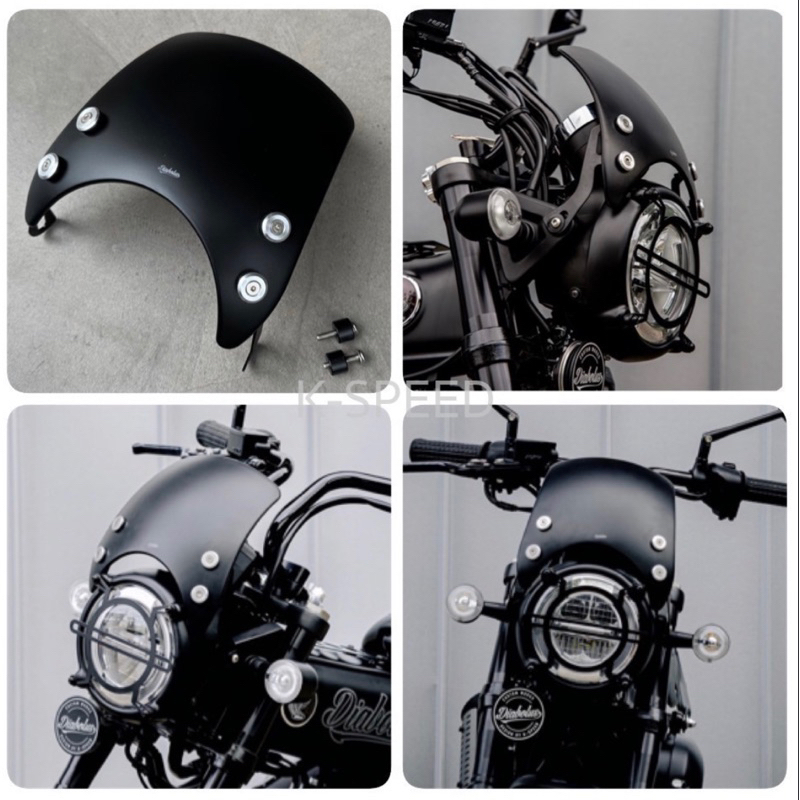 ชิวหน้าแต่ง Diabolus V2 for Honda Dax125 dx051