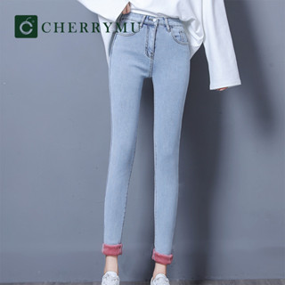 CHERRYMU รุ่น CV36 กางเกงยีนส์ Lily wool jeans