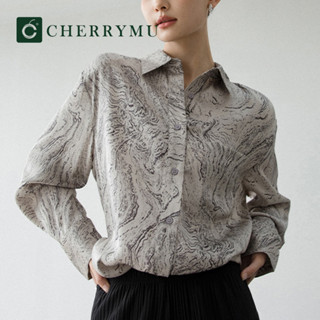 CHERRYMU รุ่น CS89 เสื้อเชิ้ตลายกราฟฟิก