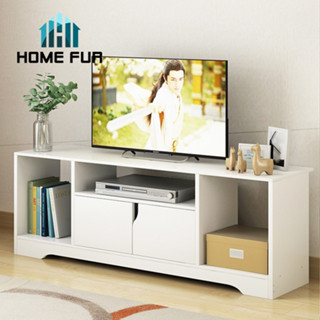 Home Fur ชั้นวางทีวี ตู้วางทีวีมินิมอล พร้อมชั้นวางของด้านล่าง