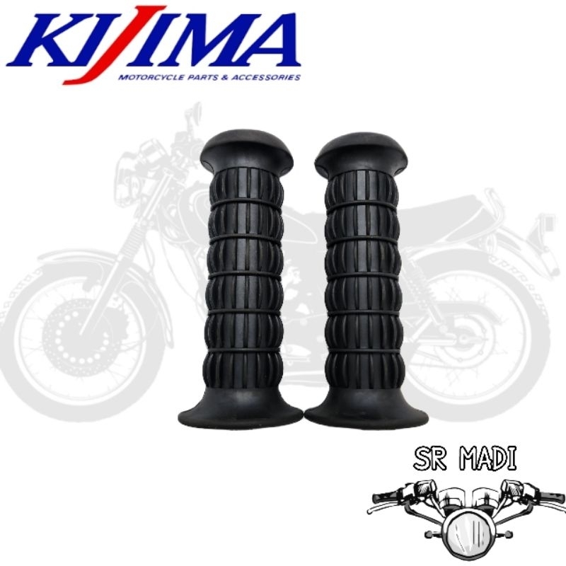 SR400 ปลอกแฮนด์ KIJIMA  สีดำ แท้