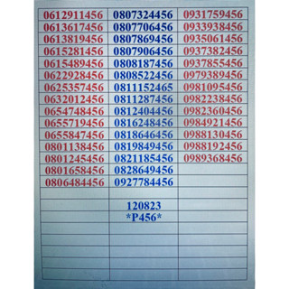 เบอร์มงคลAISเติมเงินวันทูคอลแนวลงท้าย456 ทักเบอร์ก่อนสั่งครับ