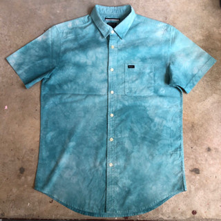 เสื้อฮาวาย Vtg.Hawaii Shirt RVCA MADE IN VIETNAM Sz.M 60% COTTON 40% POLYESTER