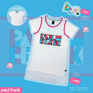 🐵PaulFrank🐵เดรสขนาด8y