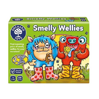 ORCHARD TOYS, Smelly Wellies Game บอร์ดเกมส์เด็ก เสริมทักษะความจำ การจับคู่ นำเข้าจากอังกฤษ ของเล่น 2-6 ปี🇬🇧💯