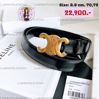 👜: New!! Celine Belt 2.5 cm.‼️ก่อนกดสั่งรบกวนทักมาเช็คสต๊อคก่อนนะคะ‼️