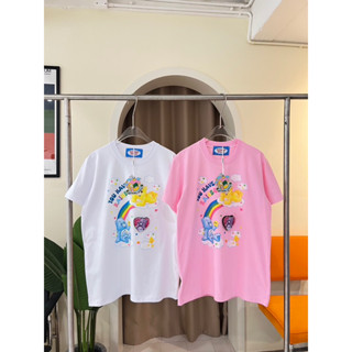 ♥︎ NOTHING HOUSE ♥︎ เสื้อยืด T-Shirt แต่งดีเทล 3D สกรีนลาย CARE BEAR 🐻 สวยสะบัดเลยค่าาา~