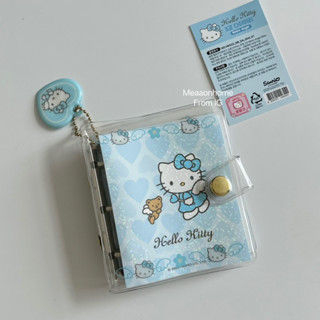 Hello Kitty Binder Diary Angel Retro Sanrio Korea 2022 (Blue), สมุดสันห่วงคิตตี้ ไดอารี่คิตตี้