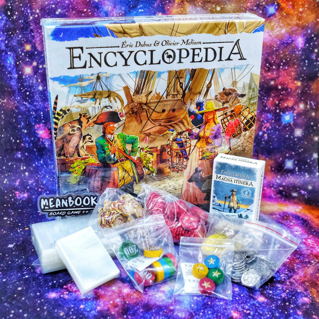 Encyclopedia The Naturalist Bundle Kicksterter Board Game (ของแท้)