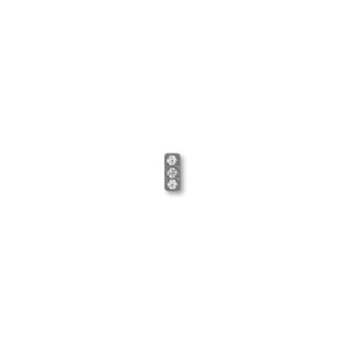 PiercingRoomByJay, Mini Bar CZ Titanium Flat back เกรดการแพทย์